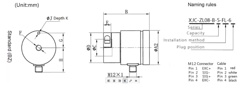 x zl08 series flange