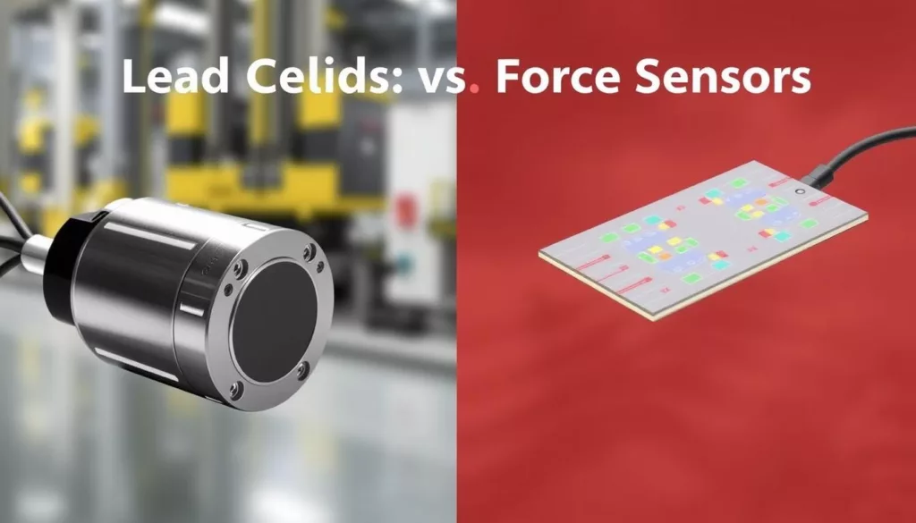 Differences between load cells and force sensors