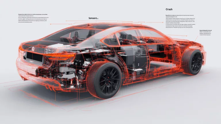 How Many Crash Sensors Are in a Car