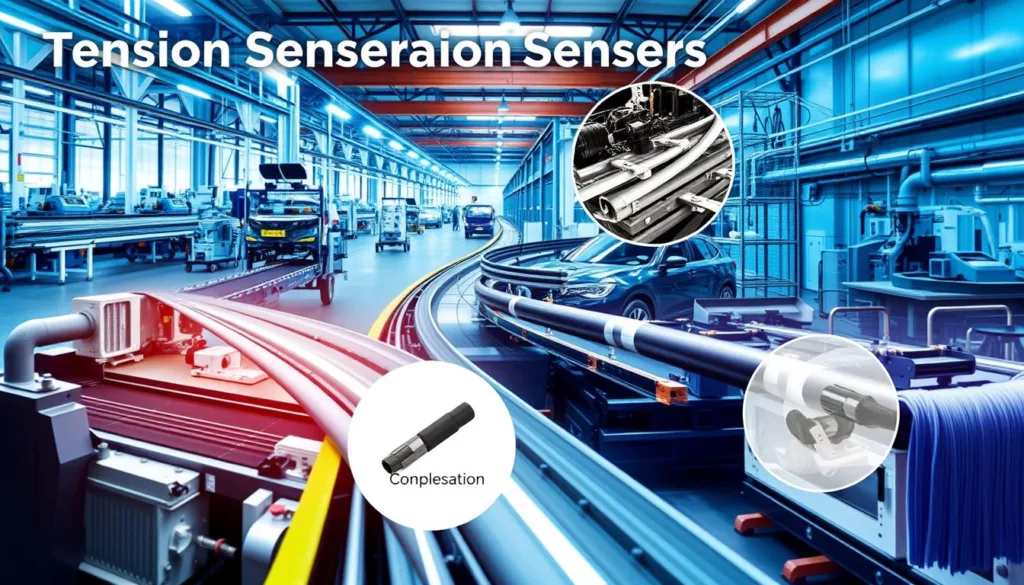 Industrial applications of tension sensors