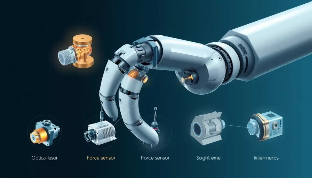 Types of sensors used in surgical robotics