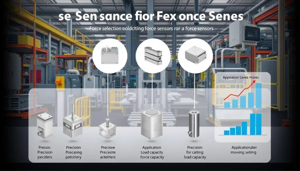 how to select the right force sensor for manufacturing