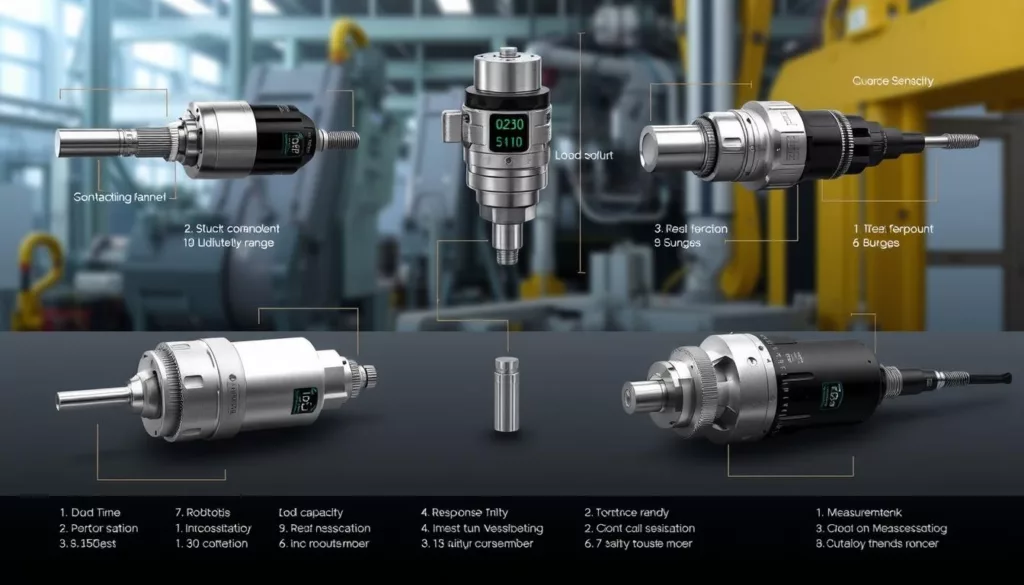 torque sensor specifications for robots